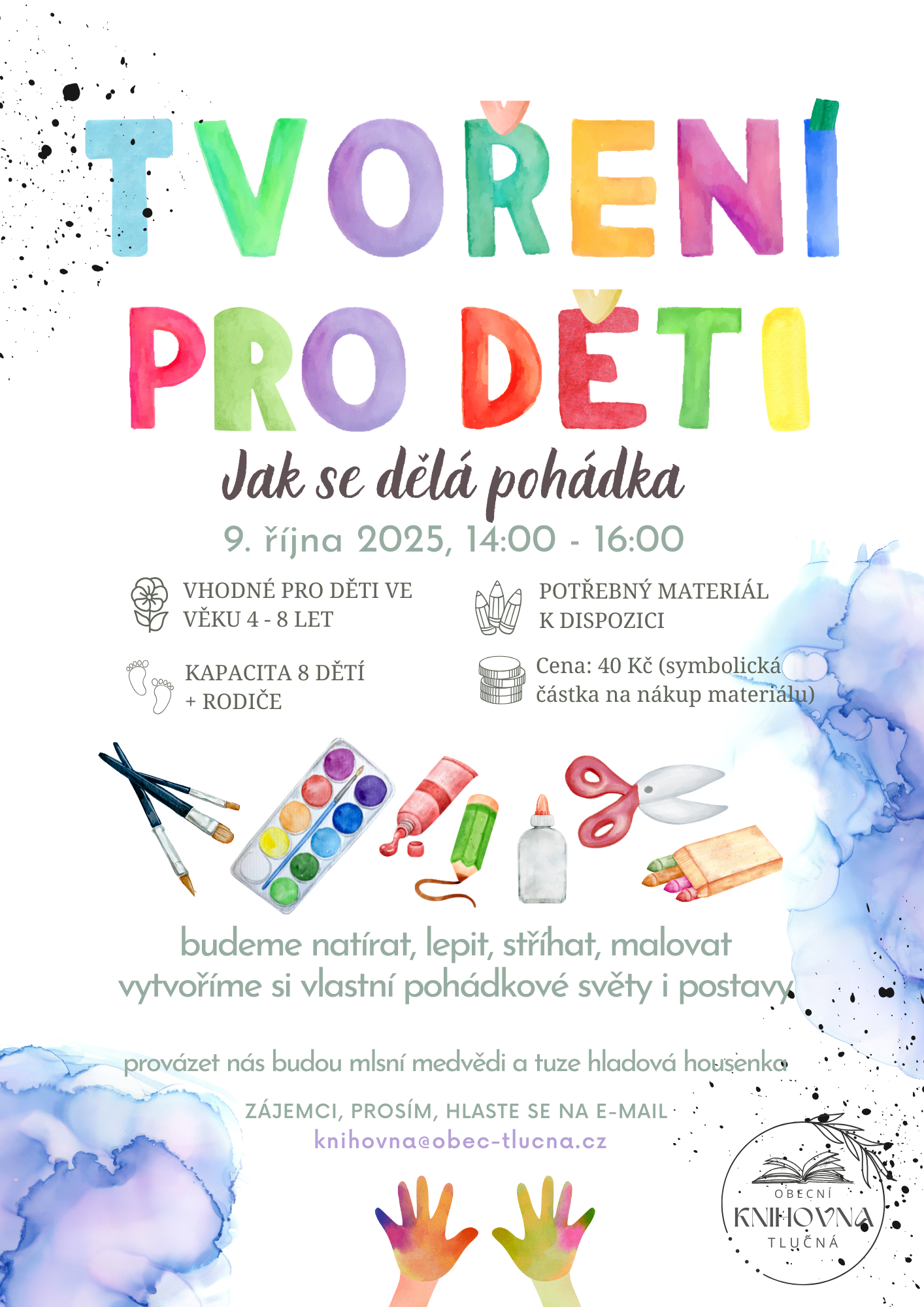 Jak se dělá pohádka – tvoření pro děti