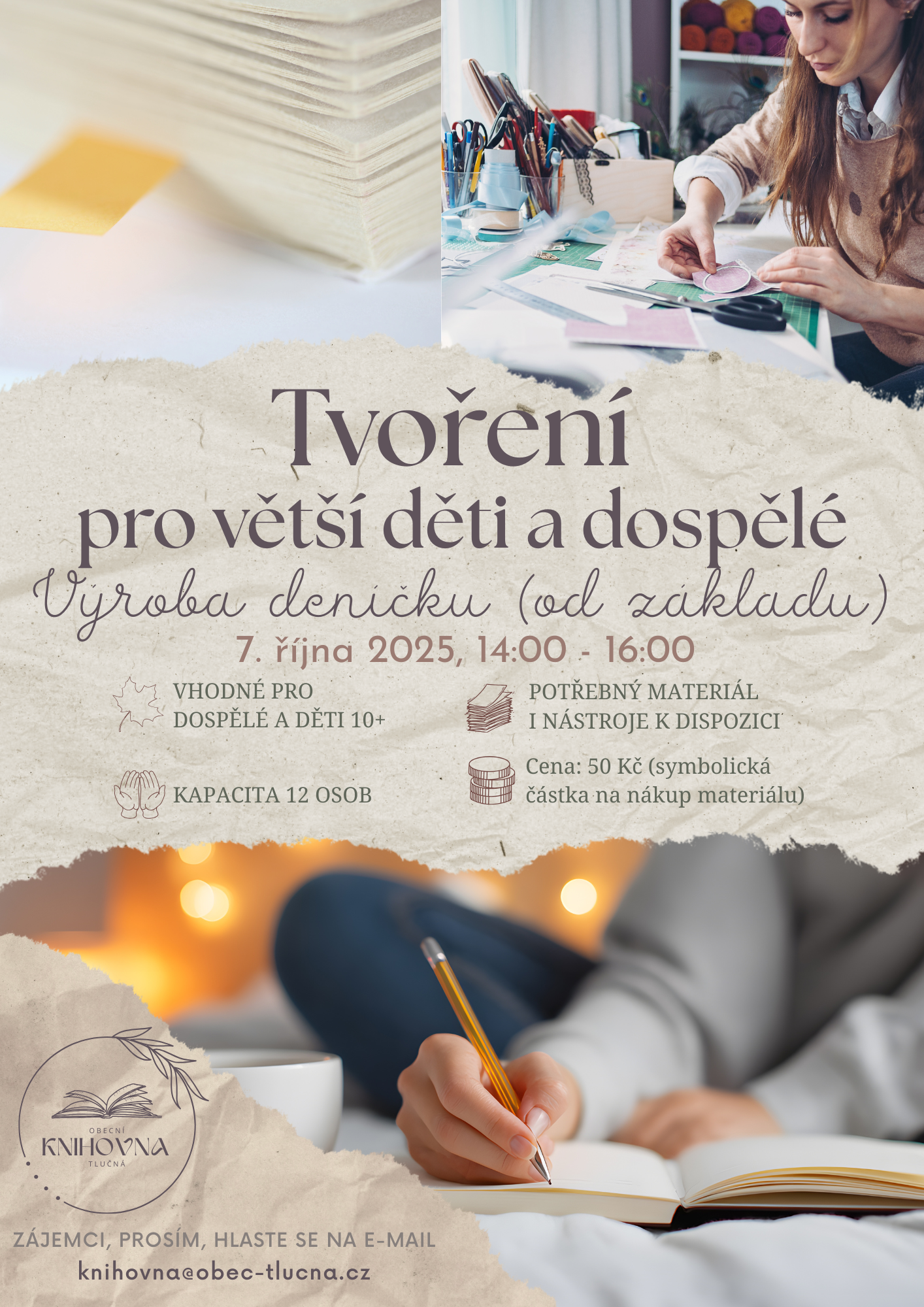 DIY deníček – tvoření pro větší děti a dospělé