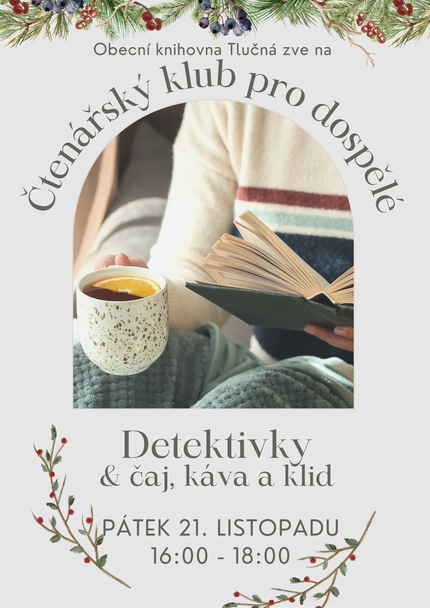 Listopadový čtenářský klub – detektivky