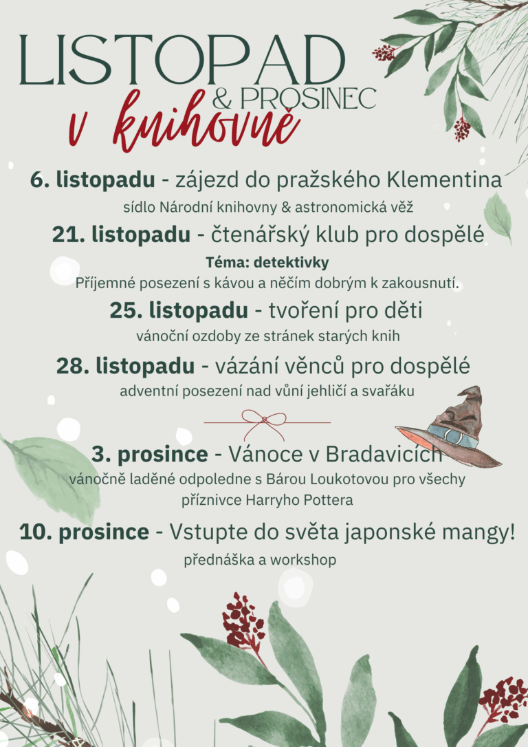 Listopad 2025 v knihovně