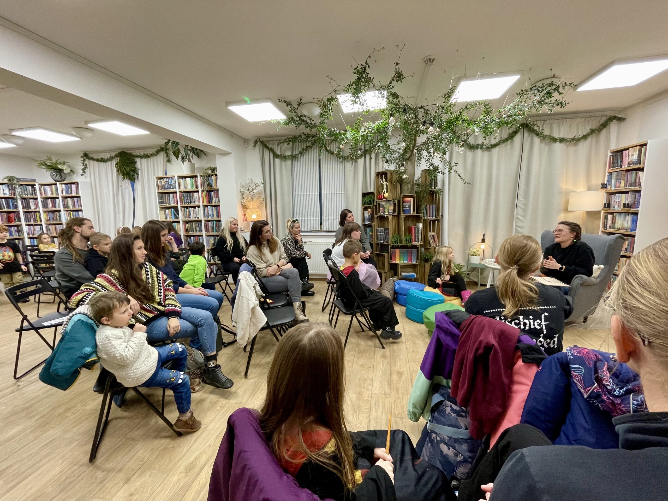 Vánoce s Harry Potterem v knihovně