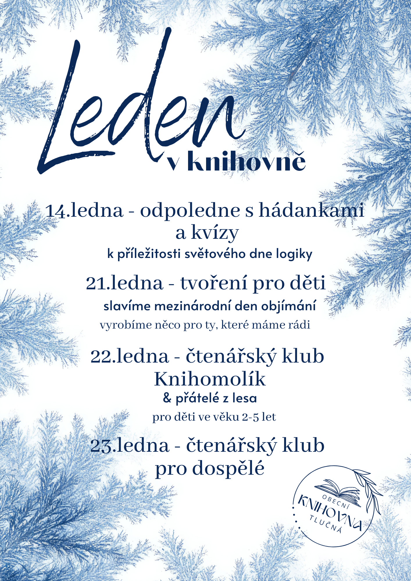 Akce v knihovně – leden 2026