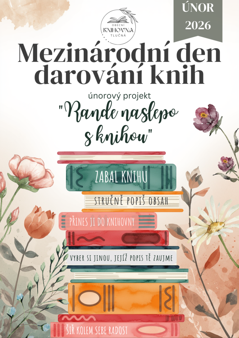Rande naslepo s knihou – Mezinárodní den darování knih