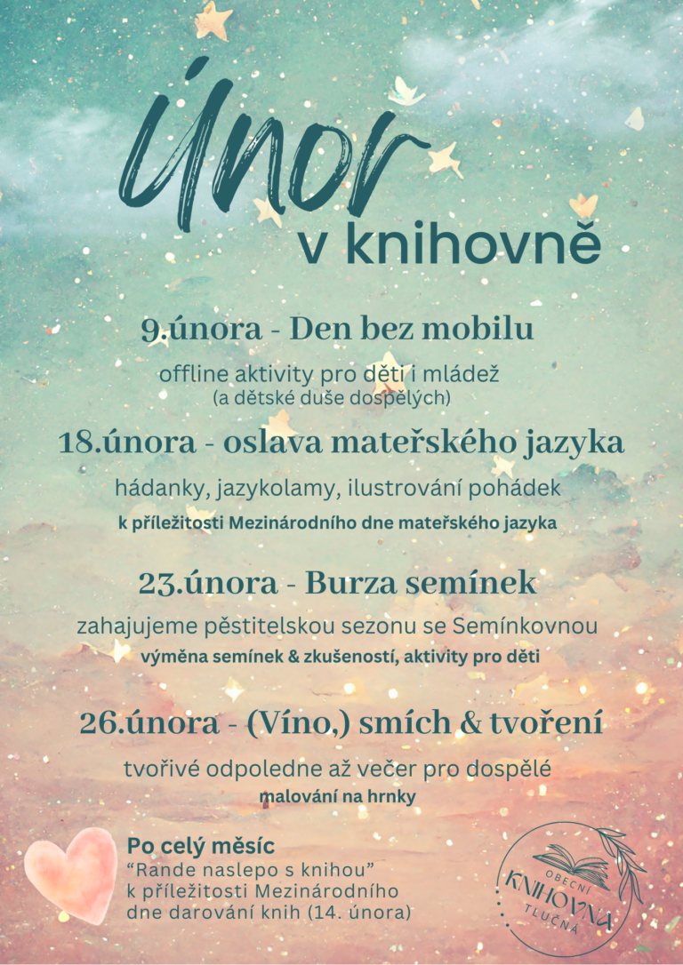 Únor 2026 v knihovně