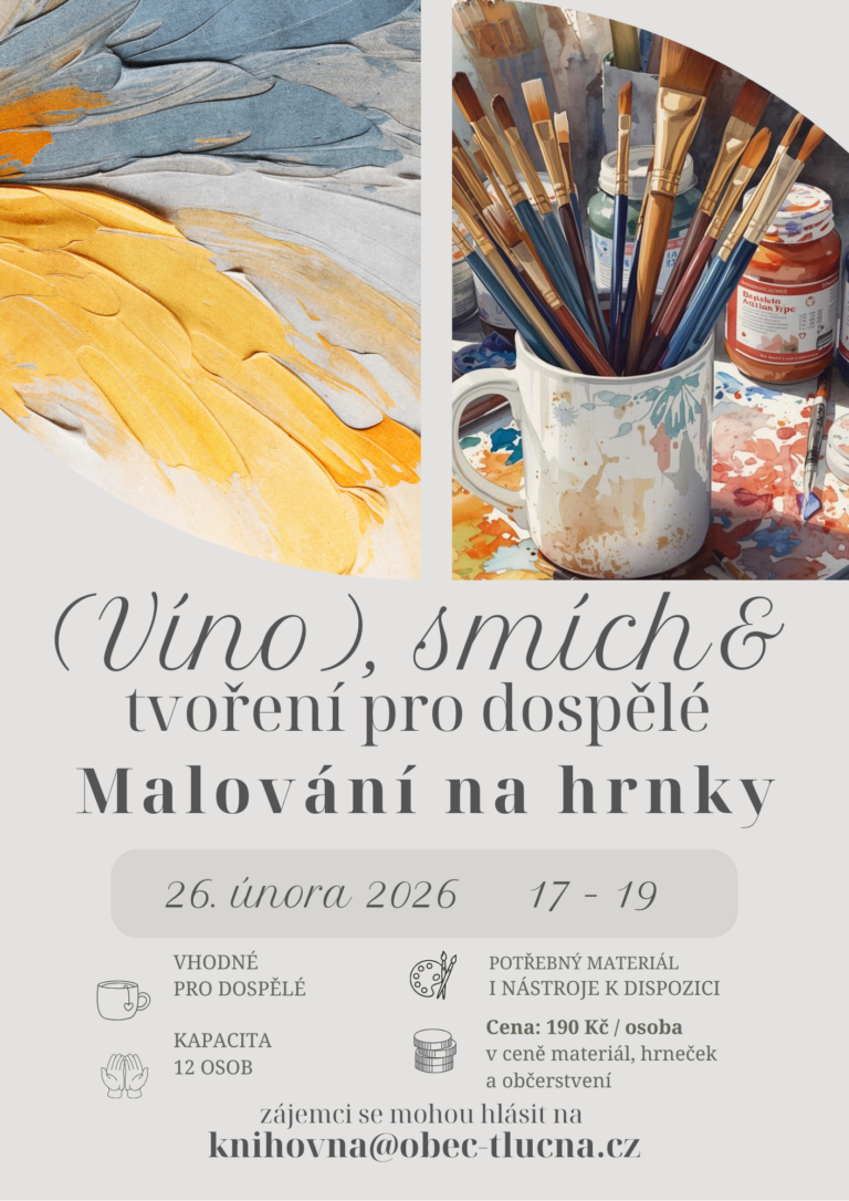 (Víno), smích & tvoření – malování na hrnky