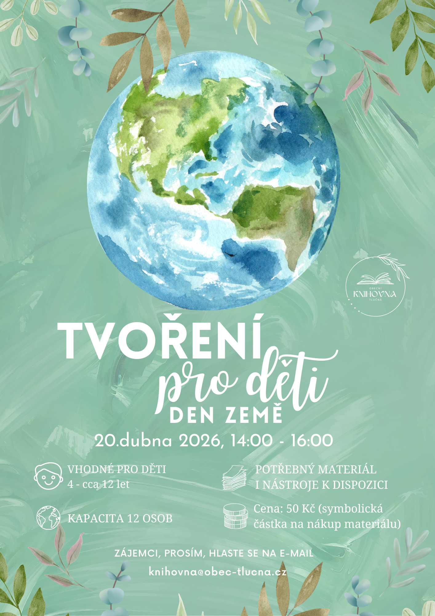 Den Země – tvoření pro děti
