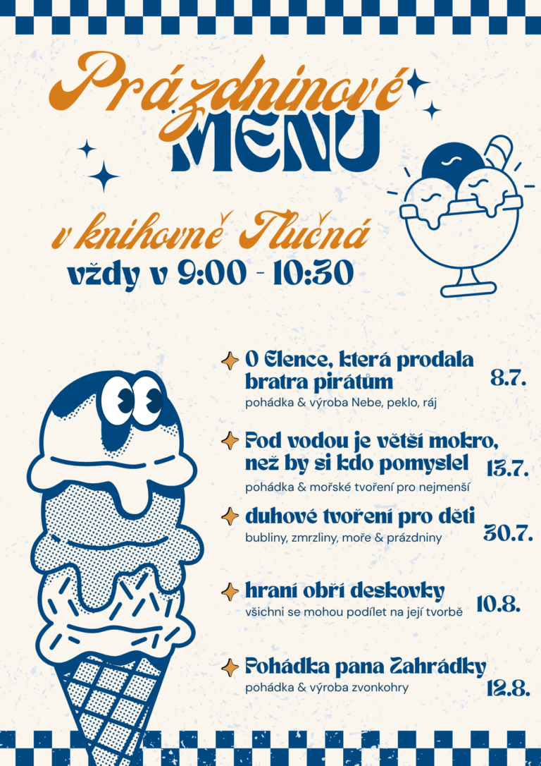 Prázdninové menu Pročteného léta