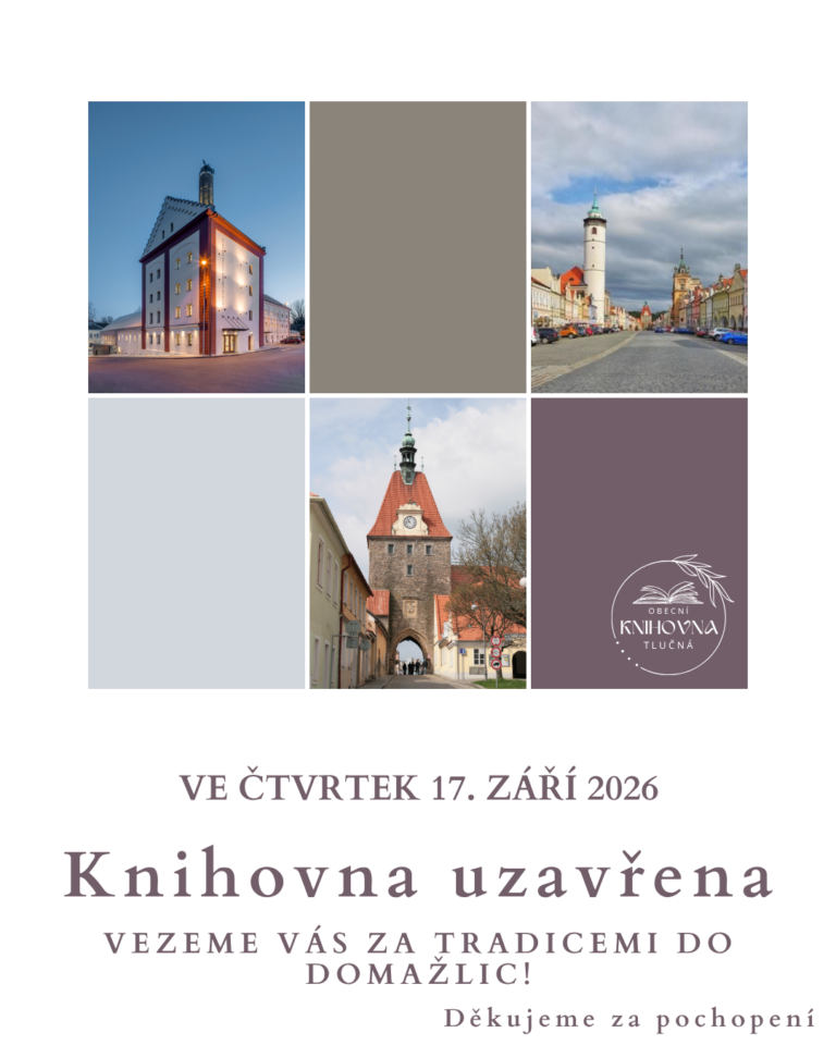 17. září – knihovna uzavřena