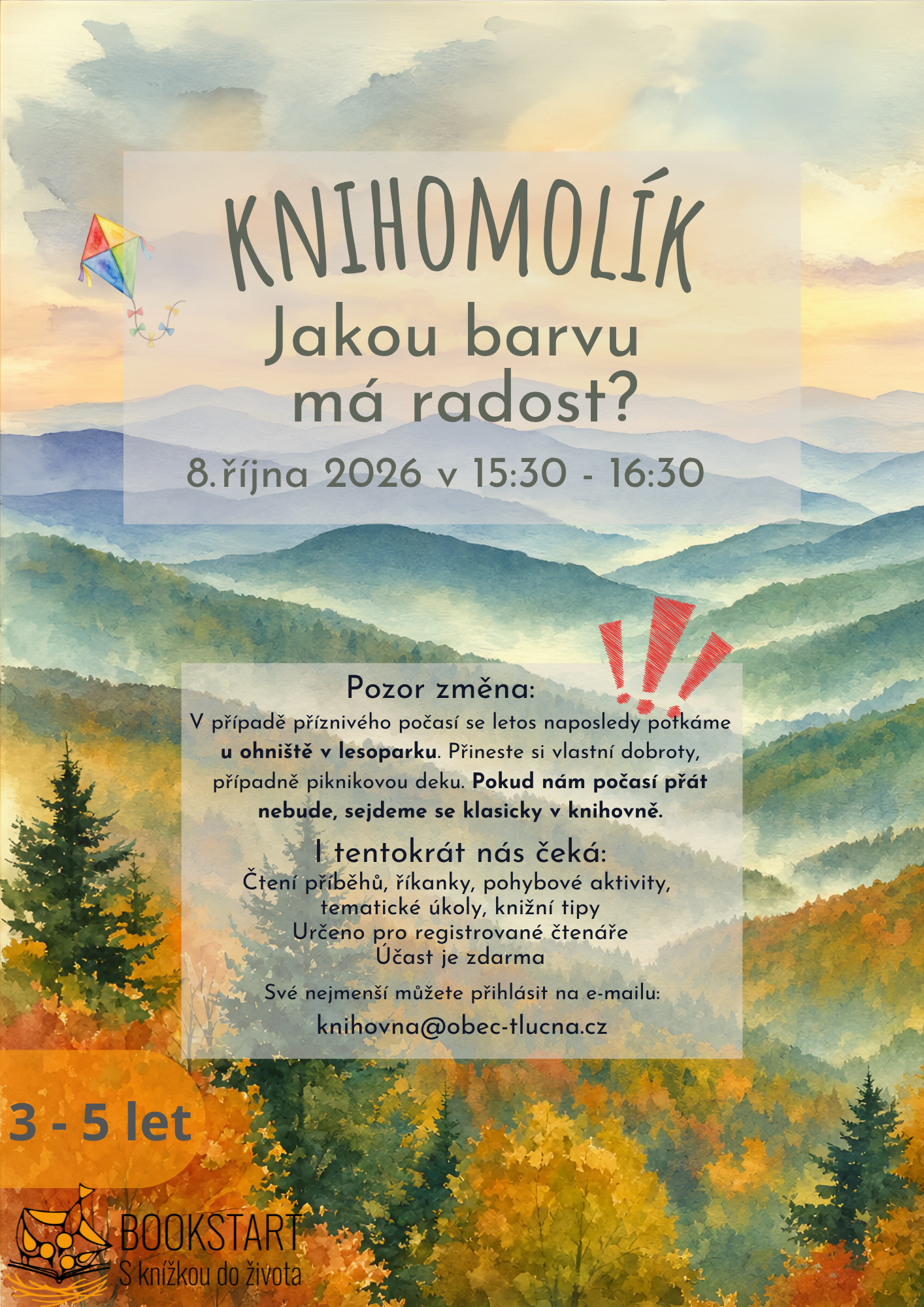 Knihomolík – Jakou barvu má radost?