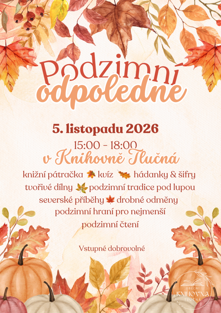 Podzimní odpoledne v knihovně